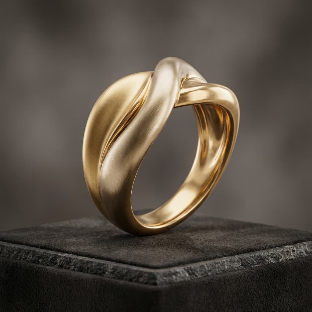 Modern Sculptural Ring